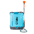 Niebieski opryskiwacz akumulatorowy z lancą cultivo