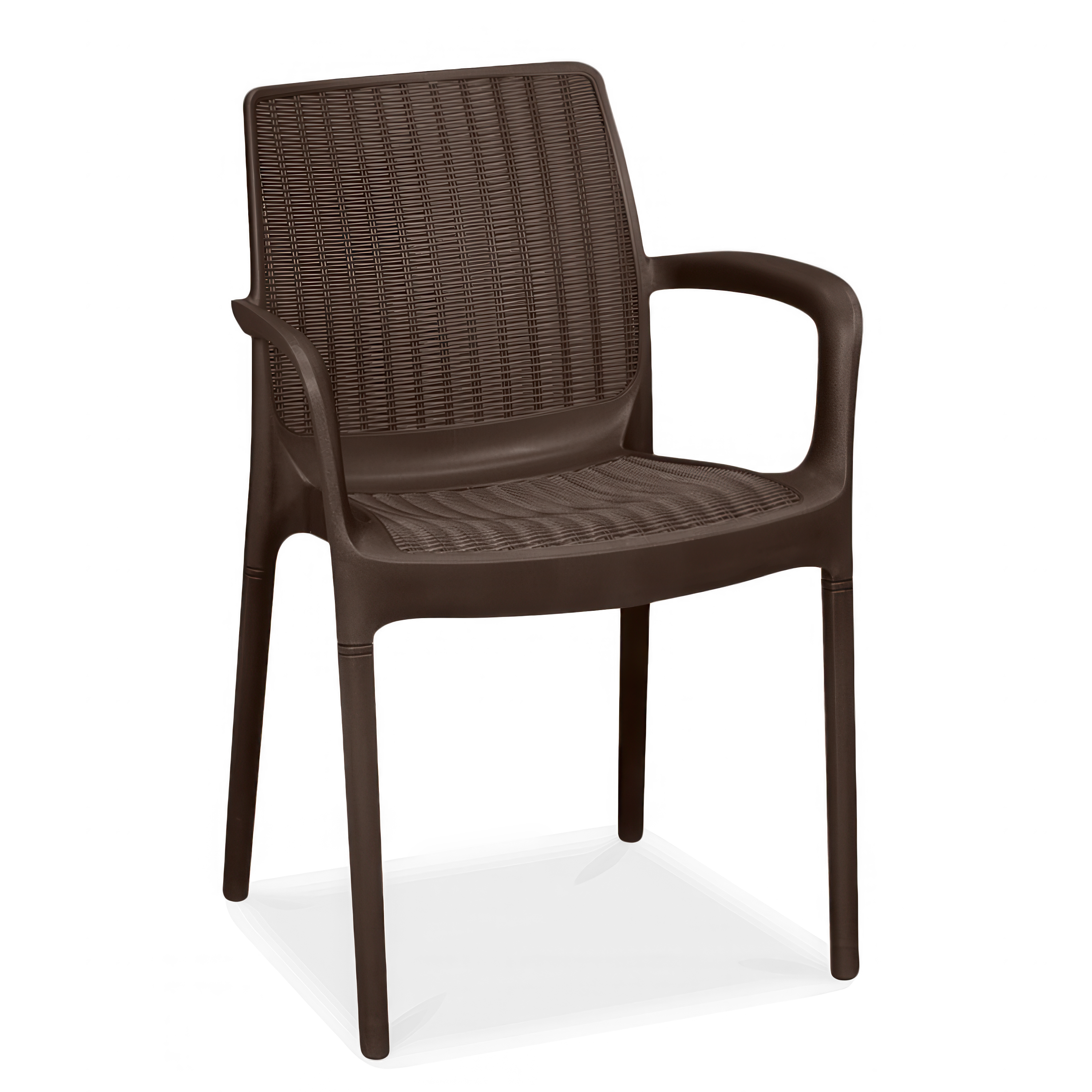 Brązowe krzesło BALI MONO na taras