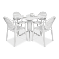 Meble Nardi PALMA/CLIP 4+1 Bianco