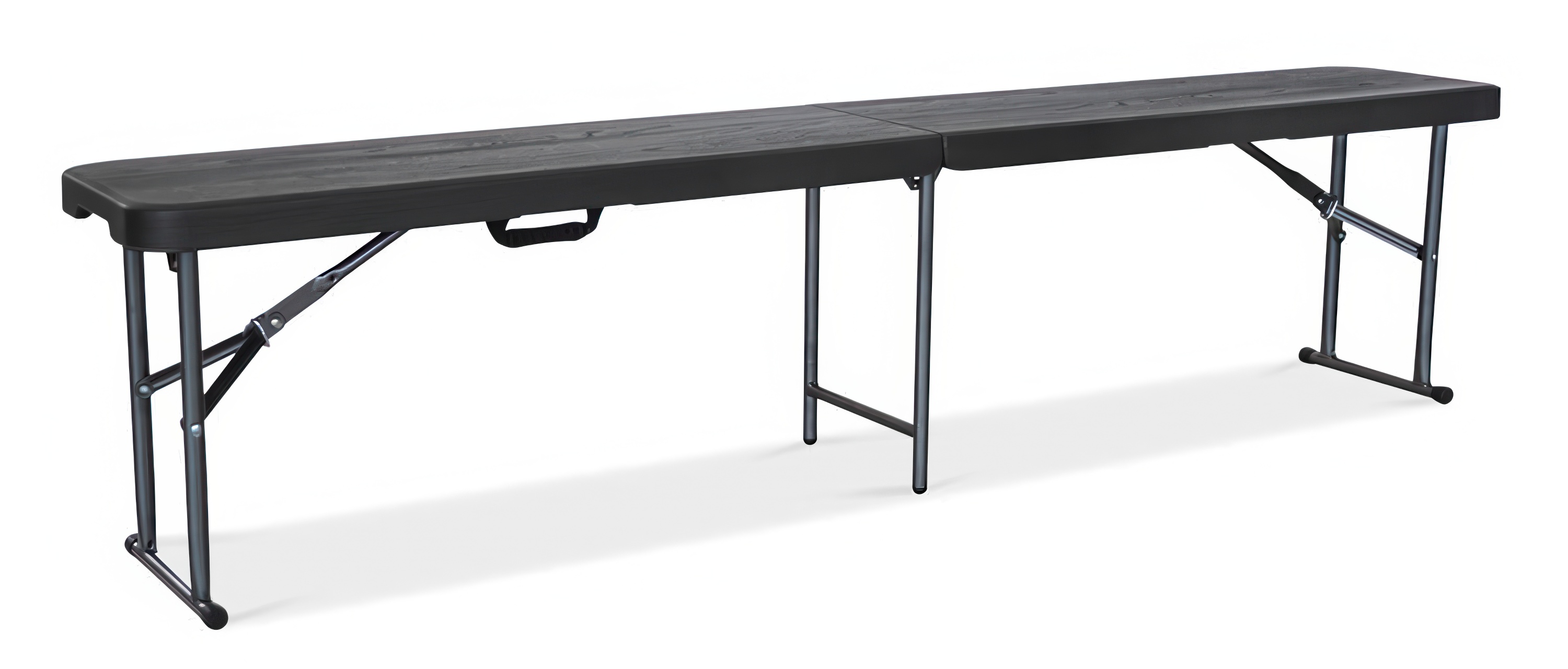 Лавка складна 180 см Graphite Wood Bjørkka для кафе та саду