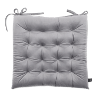 Poduszka na krzesło Pierre 43x43, szara - MOODME