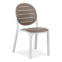 Krzesło Nardi ERICA Bianco Tortora