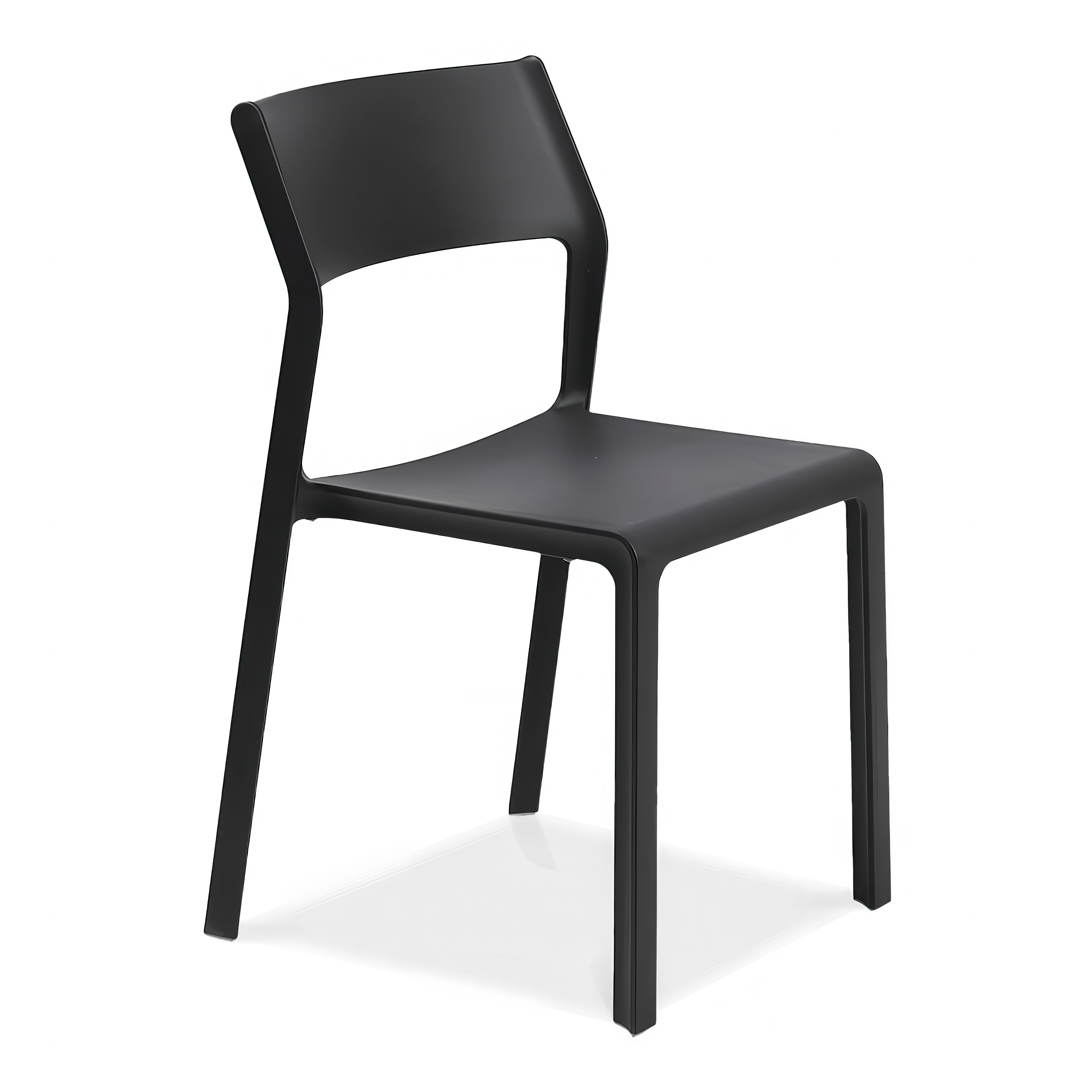 czarne krzesło ogrodowe