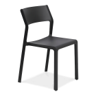 czarne krzesło ogrodowe