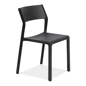 czarne krzesło ogrodowe