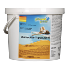 chemochlor w białym wiadrze z rączką