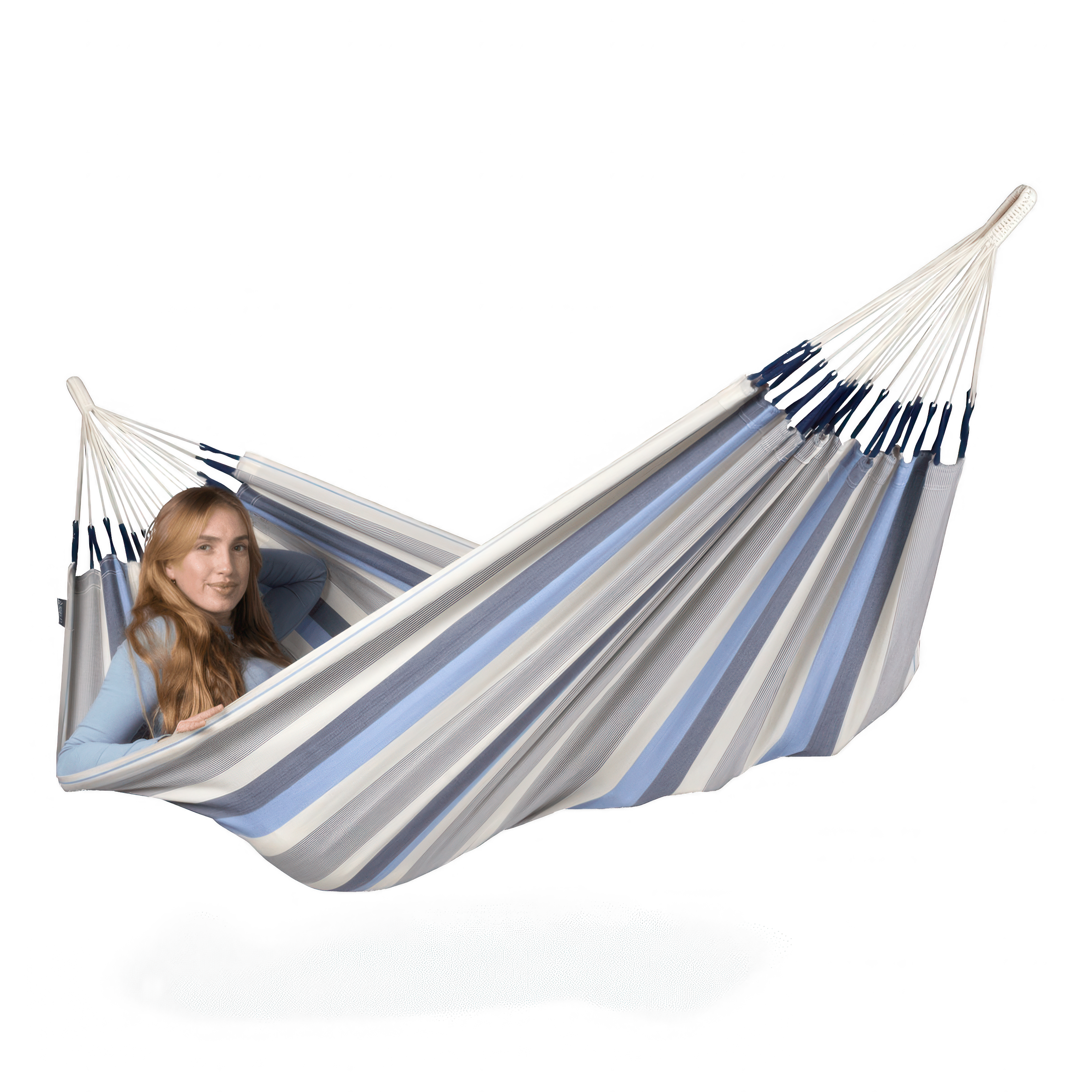 Klasyczny hamak jednoosobowy BRISA Sea Salt Outdoor - LA SIESTA