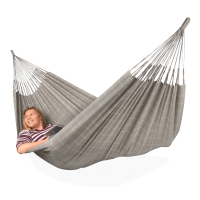 Klasyczny hamak dwuosobowy BRISA Almond - LA SIESTA