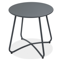 Stolik ogrodowy ART Dark Grey, śr.45cm - Focus Garden