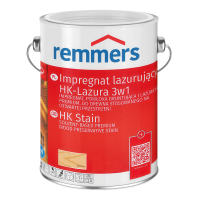 Lazura do drewna impregnująca HK - LAZURA 3w1 bezbarwna 0,75l - REMMERS