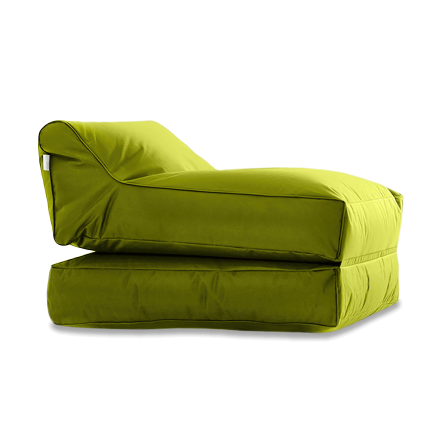 Fotel sako do siedzenia i leżenia LOUNGE Green - Focus Garden