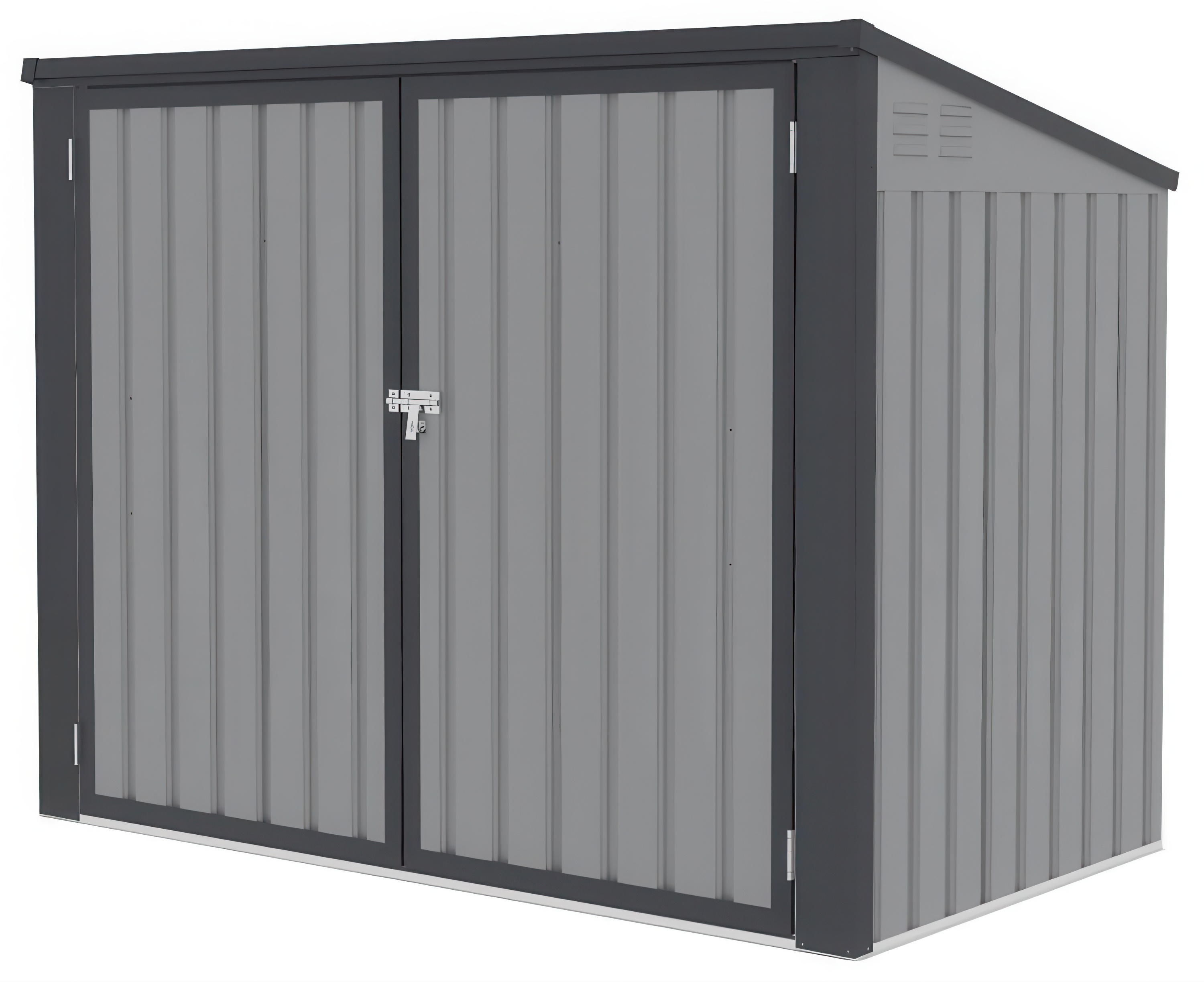 Konstrukcja do przechowywania i segregacji różnego rodzaju koszy na odpady