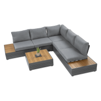 Narożnik ogrodowy MARVEL Dark Grey - Focus Garden