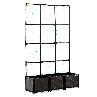 Skrzynia uprawowa wraz z stojakiem