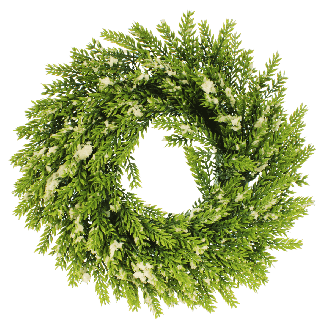 Wianek iglasty CYPRYS szroniony, średnica 38cm