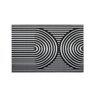 Dywan na balkon 120x180 cm Black - MOODME