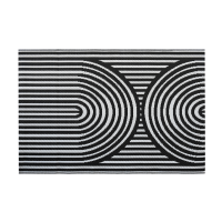 Dywan tarasowy 160x230 cm Black - MOODME
