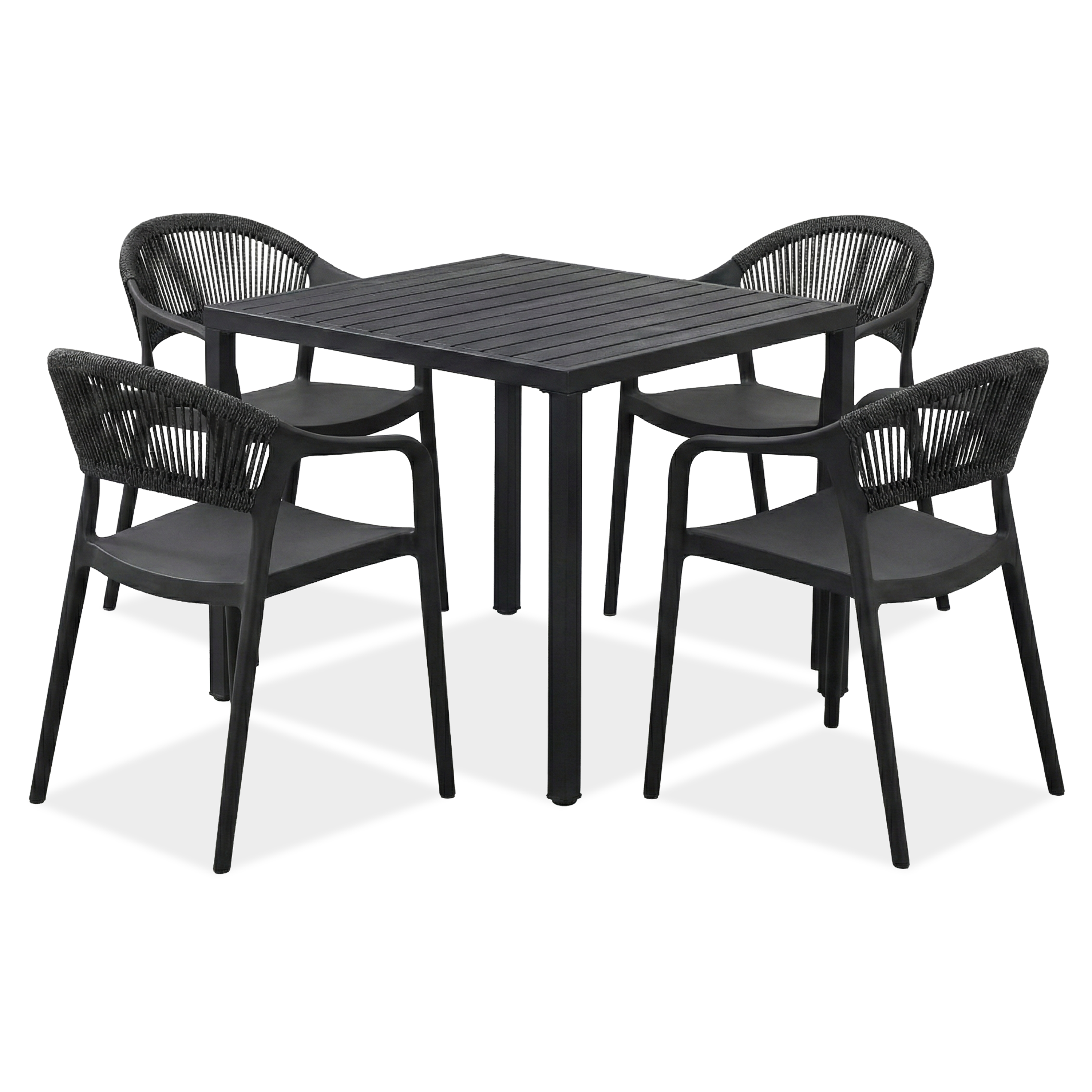 Zestaw tarasowy TESSA/BRIS Black – Bjørkka