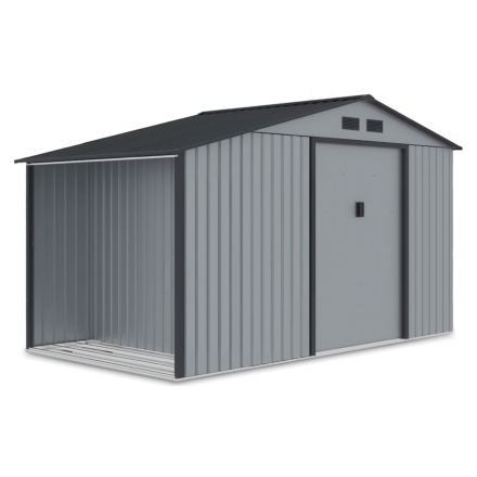 Domek ogrodowy MADISON 342x255cm Light Grey