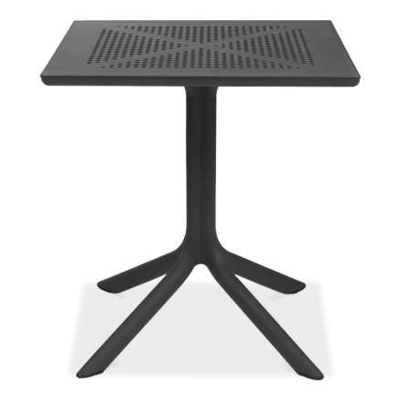 Stolik kwadratowy ogrodowy Nardi CLIP 70 Antracite