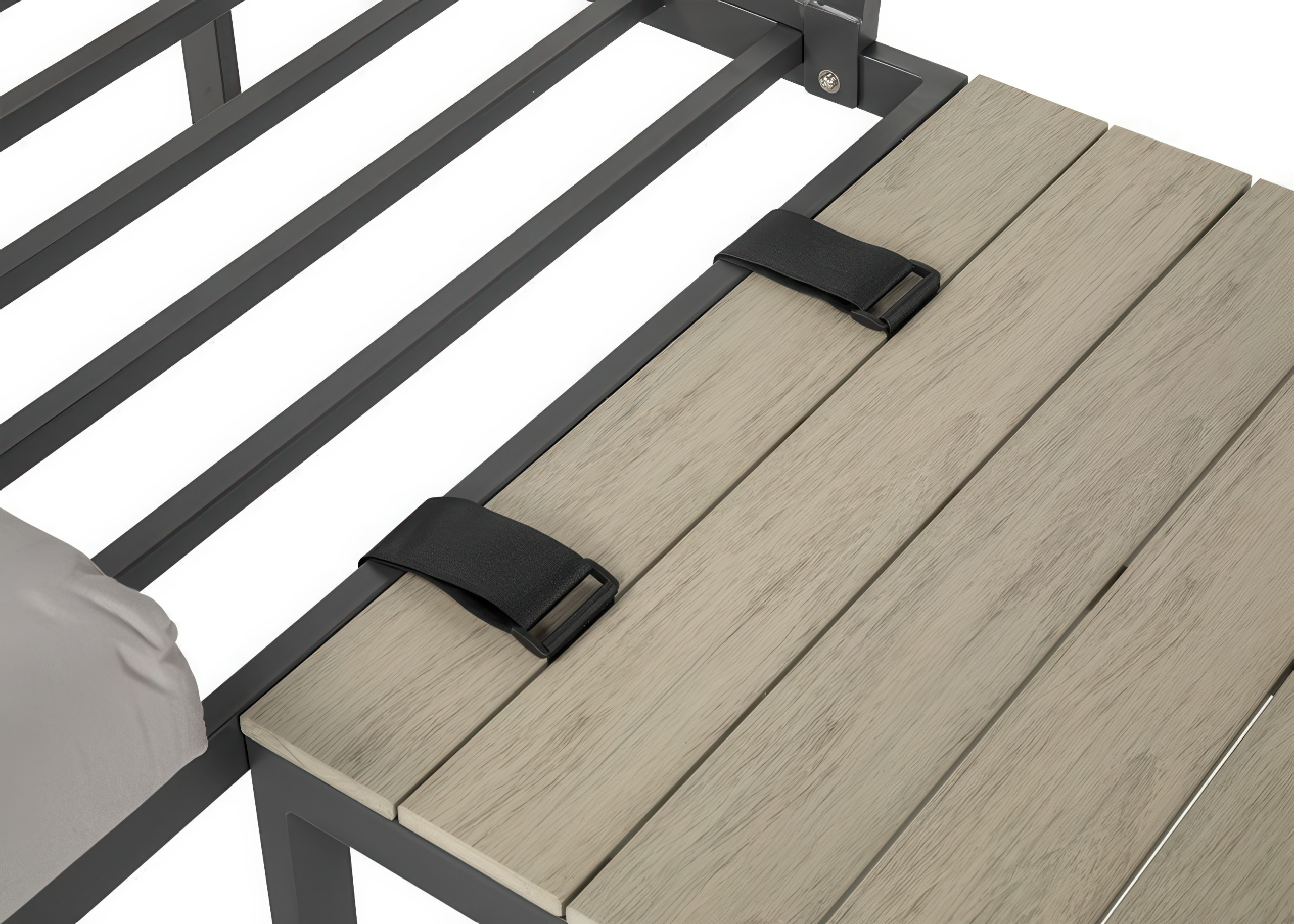 Zestaw ogrodowy narożnik Focus Garden JAVA Light Grey