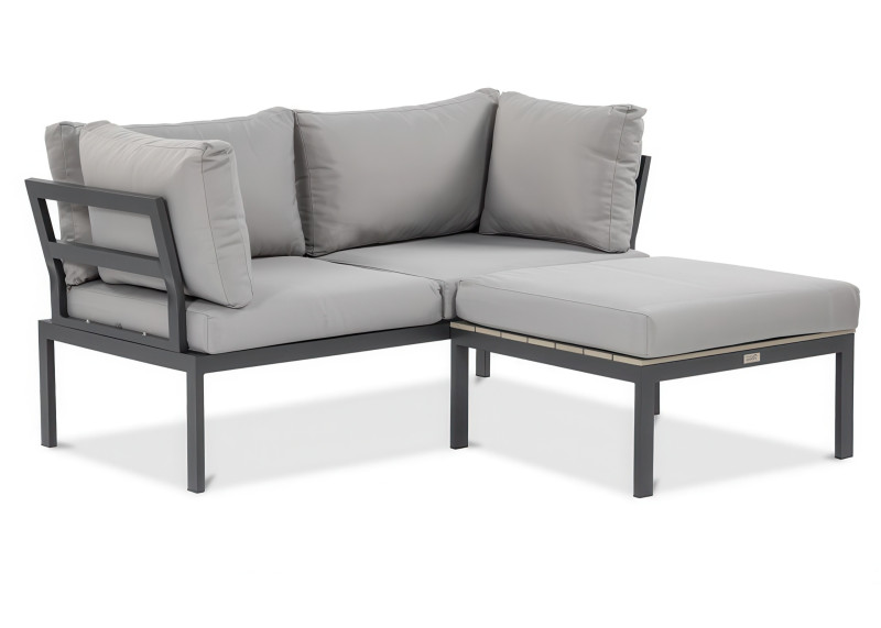 Zestaw ogrodowy narożnik Focus Garden JAVA Light Grey