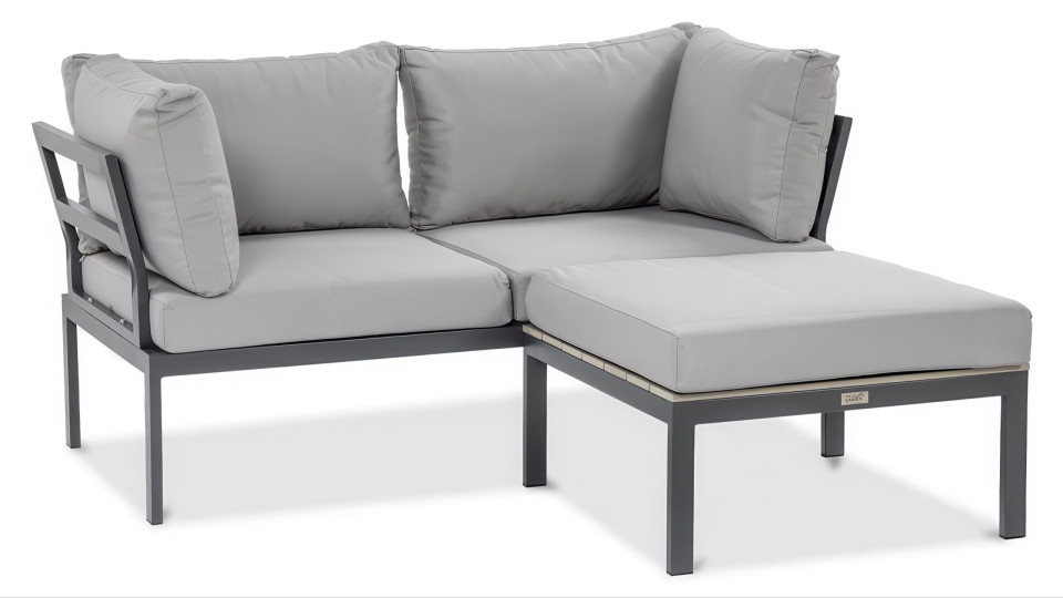 Zestaw ogrodowy narożnik Focus Garden JAVA Light Grey