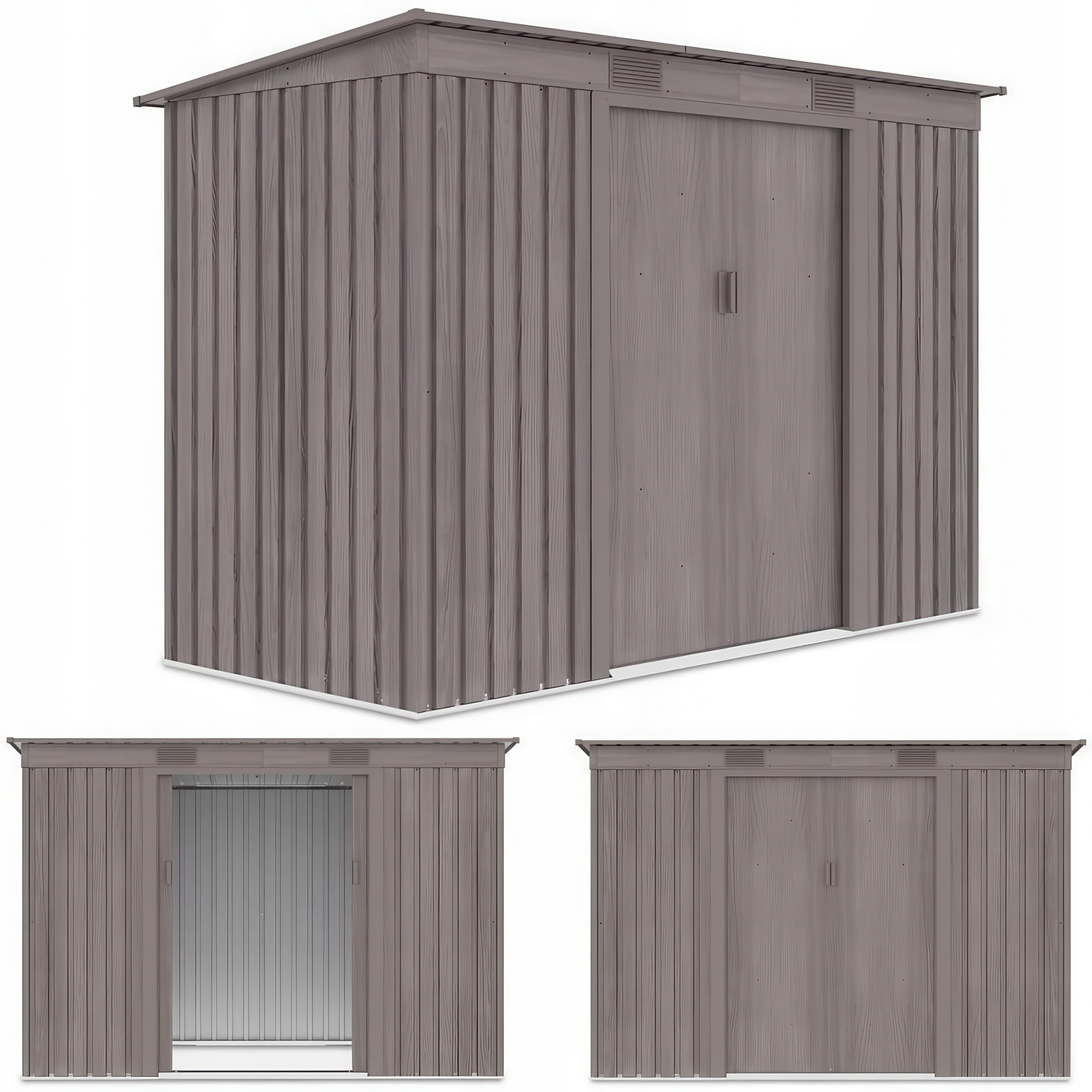 Domek ogrodowy OREGON 261x121cm Light Wood