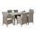 Komplet ogrodowy TOSCANA 6+1 Cappuccino