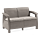 Sofa ogrodowa CORFU LOVE SEAT Cappuccino