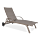 Leżak ogrodowy aluminiowy MAJORKA Taupe