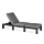 Leżak ogrodowy DAYTONA DELUXE Graphite