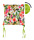 Dwustronna poduszka do ogrodu Exotic Green 40x40cm  - MOODME
