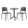 Zestaw Nardi BORA BISTROT/STEP 2+1 Antracite