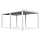 Pergola tarasowa DELUXE 3,6x5,3 White - Gutroof