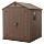 Domek ogrodowy DARWIN 6x6  Brown - 190x182cm - KETER