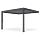 Pergola aluminiowa DELUXE Wall 3,6x4 Anthracite - Gutroof