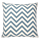 Poduszka na meble ZigZag Grey 45x45 - MoodMe 