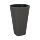 Wysoka doniczka ogrodowa MUZA 39x60cm antracytowa - LAMELA