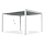 Pergola ogrodowa ELEGANCE DUO 3,6x4 White - Gutroof