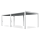 Pergola tarasowa 3.6x7.2 DELUXE White - Gutroof