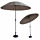 Parasol do ogrodu PHUKET 2,8m Taupe - Focus Garden