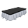 Przykrycie basenu Flowclear 4.04m x 2.01m/4.12m x 2.01m PVC - BESTWAY 58232