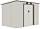 Domek ogrodowy OREGON 261x181cm Beige - Hardmaister