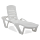 Leżak MONOBLOCK White - Focus Garden