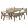 Zestaw mebli jadalnianych do ogrodu MARIGOLD 6+1 dining - FURRORE
