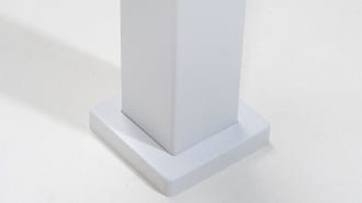 Detale noga pergoli ogrodowej 3x4 Premium Wall White Gutroof