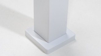 Detale noga pergoli ogrodowej 3x4 Premium White Gutroof