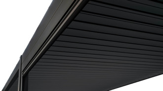 Detale rolety opuszczanej do pergoli Premium 4m Anthracite Gutroof (1)