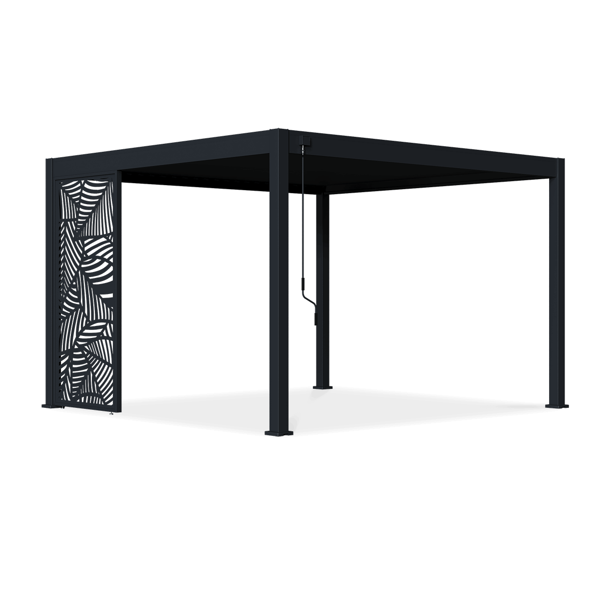 Panel ozdobny DECO 1.2 m do pergoli ELEGANCE/DELUXE/FUSION Anthracite - Gutroof